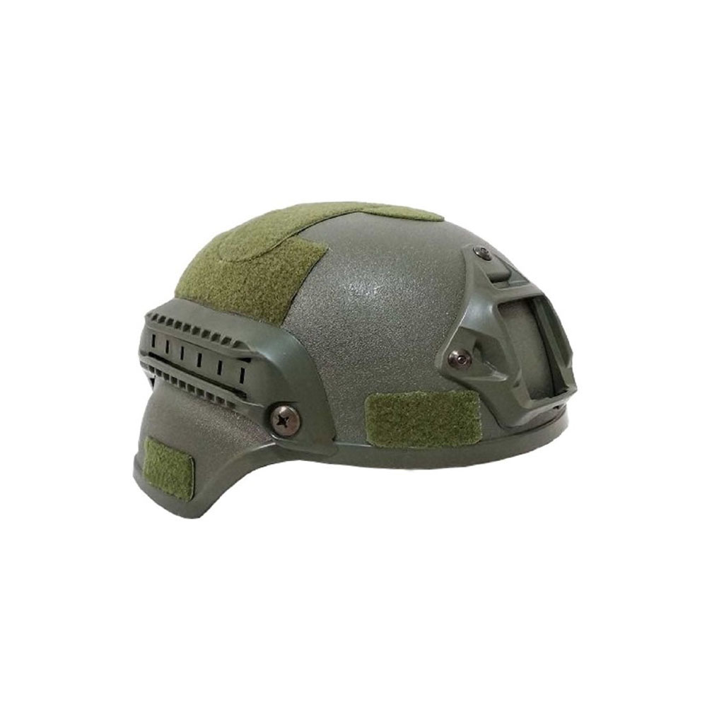 Tactical Siyah Airsoft Kask Kompozit Koruyucu Miğfer - Haki