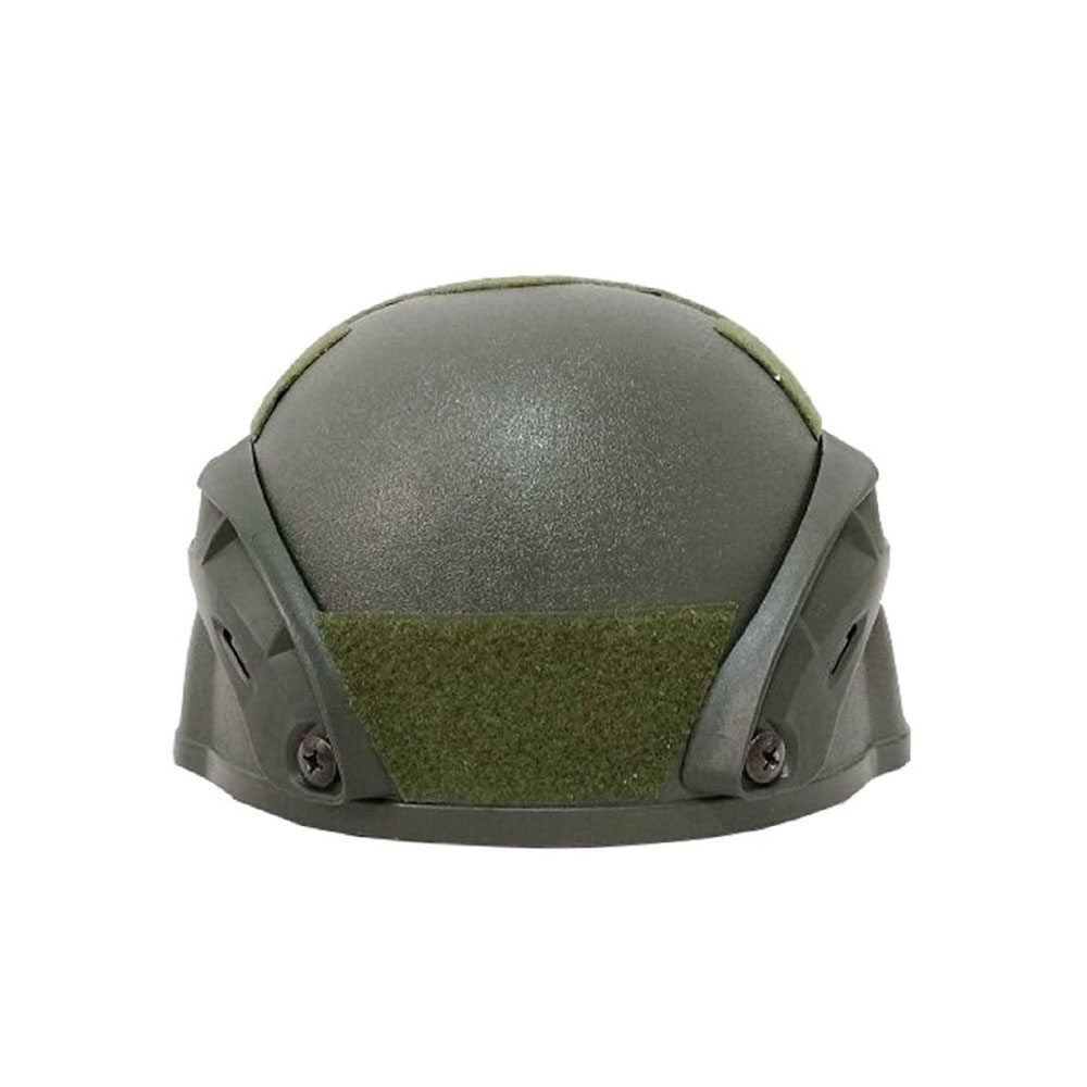 Tactical Siyah Airsoft Kask Kompozit Koruyucu Miğfer - Haki - Görsel 4