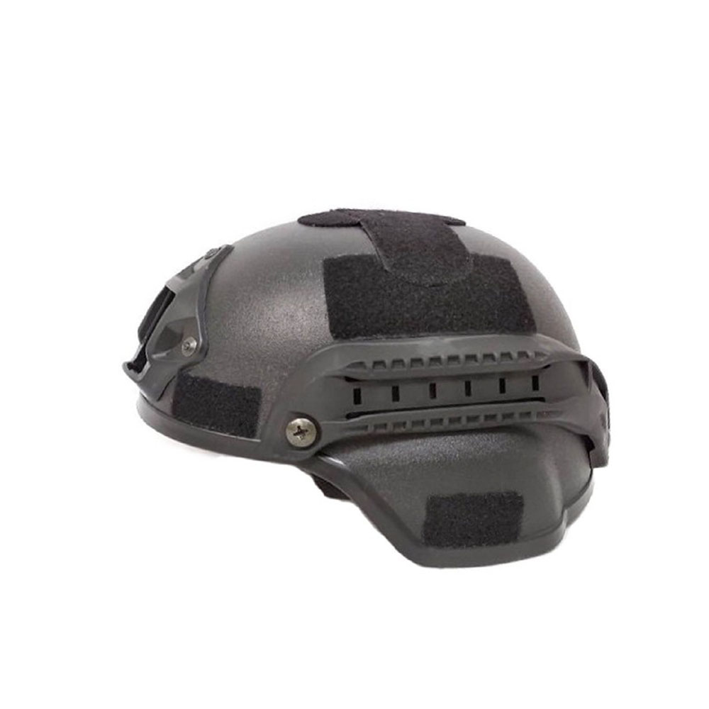 Tactical Airsoft Kask Kompozit Koruyucu Miğfer - Siyah - Görsel 3