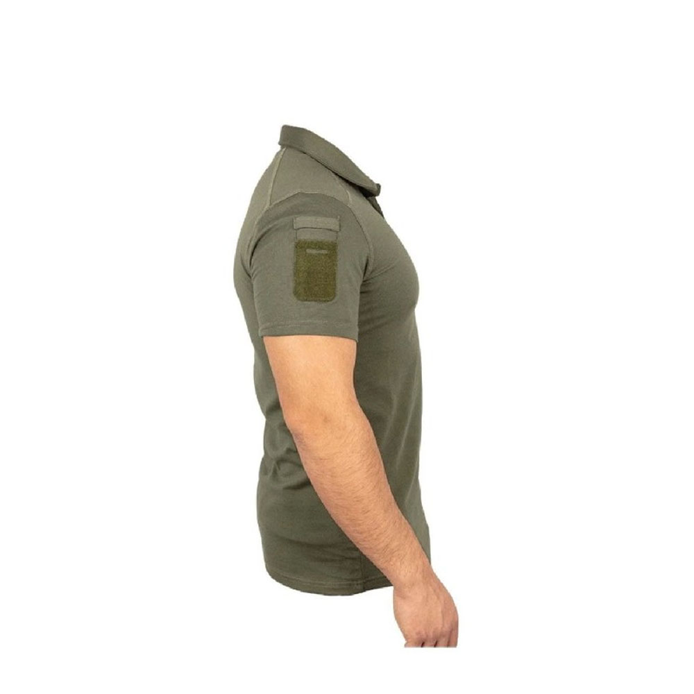 Combat Polo Yaka Taktik Tshirt - Haki - Görsel 2