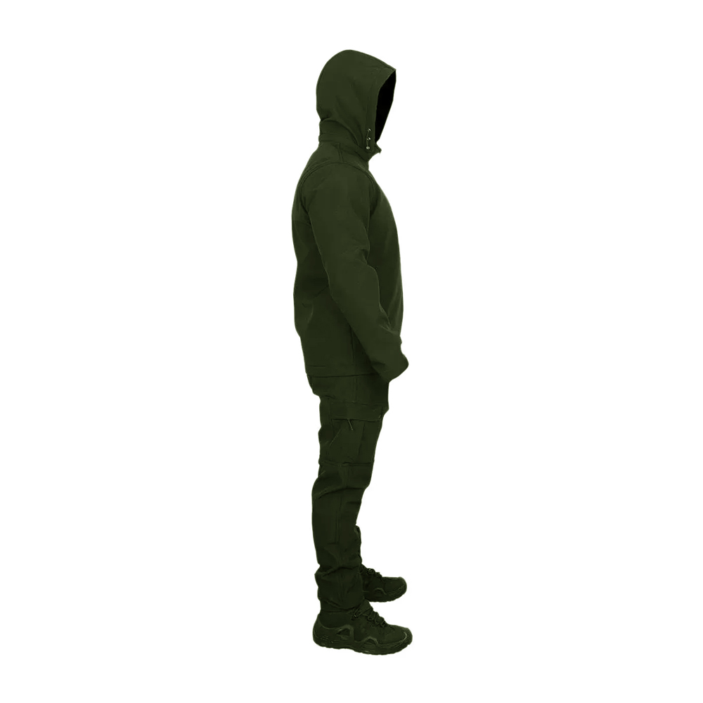 Chevalier Taktik Outdoor Softshell Takım - Haki - Görsel 4