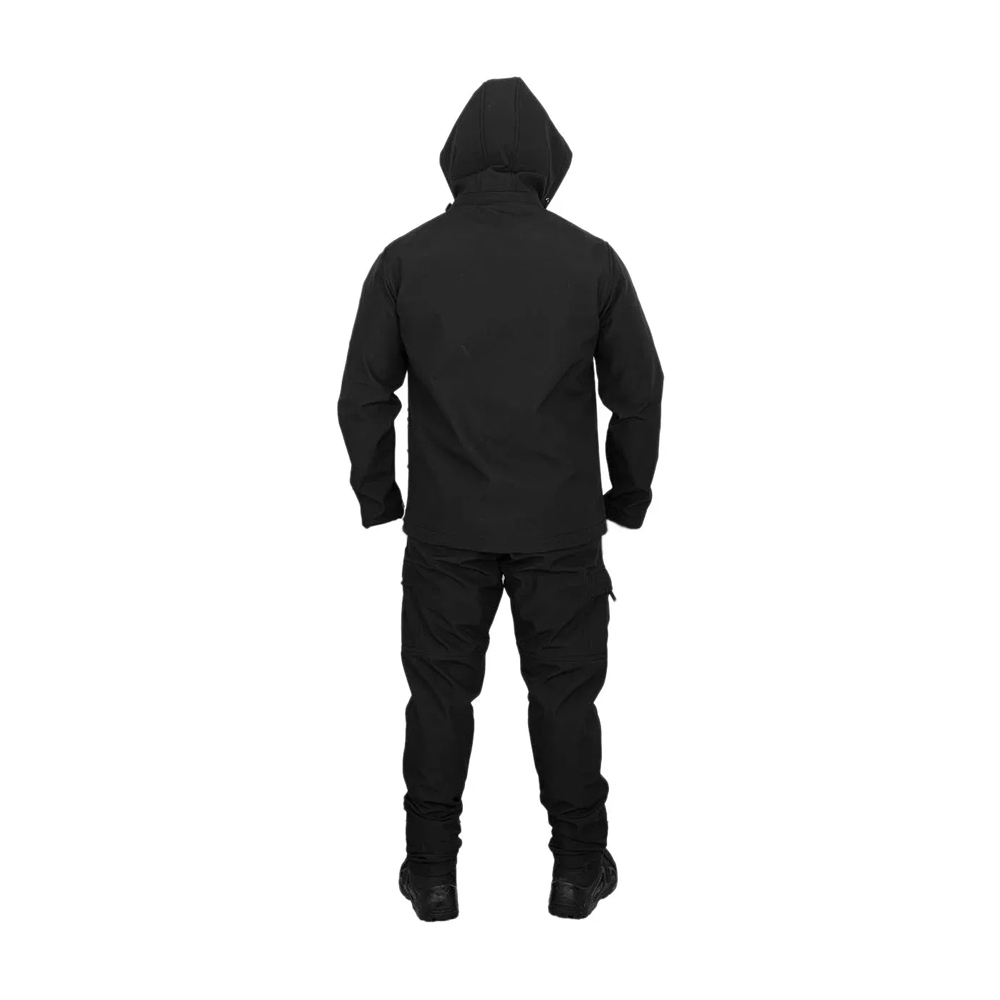 Chevalier Taktik Outdoor Softshell Takım - Siyah - Görsel 3